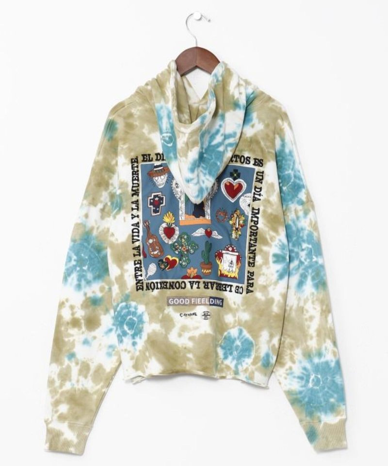 【Popular Pre-Order】Mexican Tie-Dye Hoodie (3 Colors) JSU-5305 - Unisex Hoodies & T-Shirts - Cotton & Hemp 