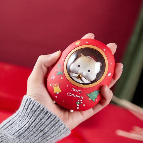 黃油貓 【免運特惠】太空艙暖手寶充電寶二合一便攜禮物/黃油貓