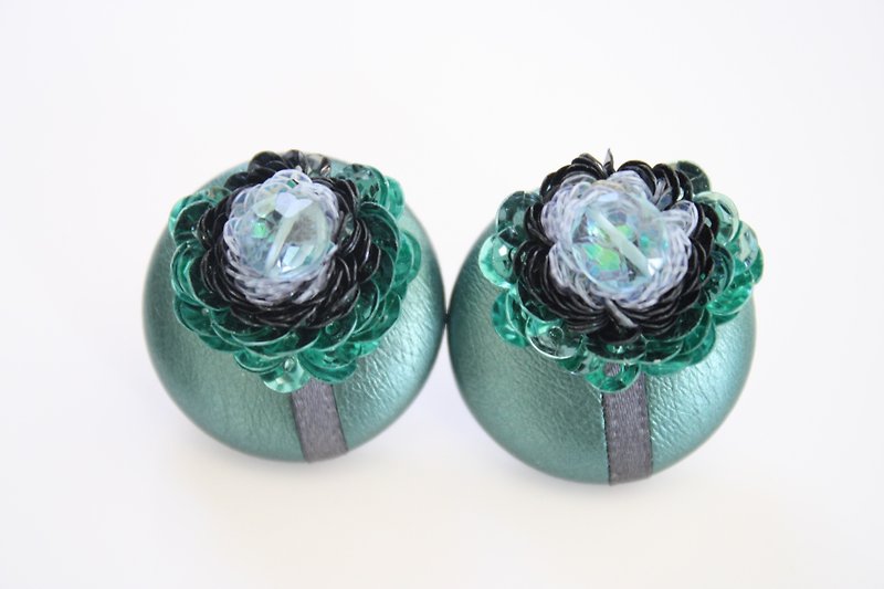Blue Topaz Titanium Earrings - Earrings & Clip-ons - Gemstone Green