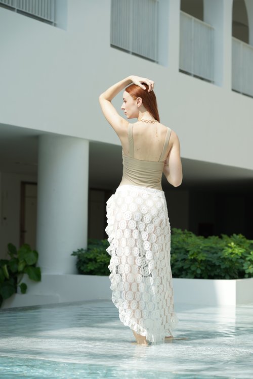 lace skirt - Shop loincloth Skirts - Pinkoi