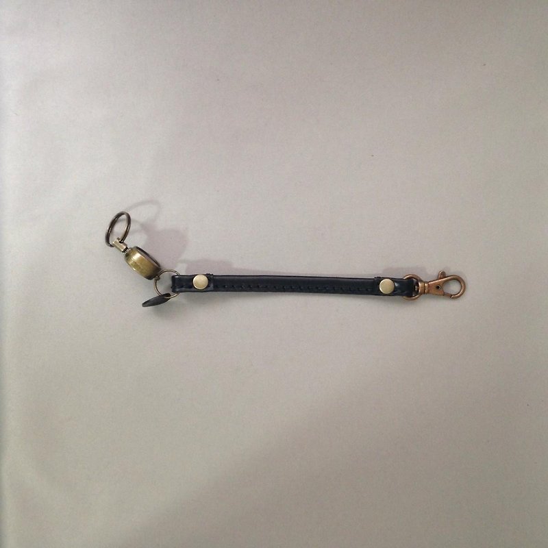 Moe-like order request work - Charms - Genuine Leather Black