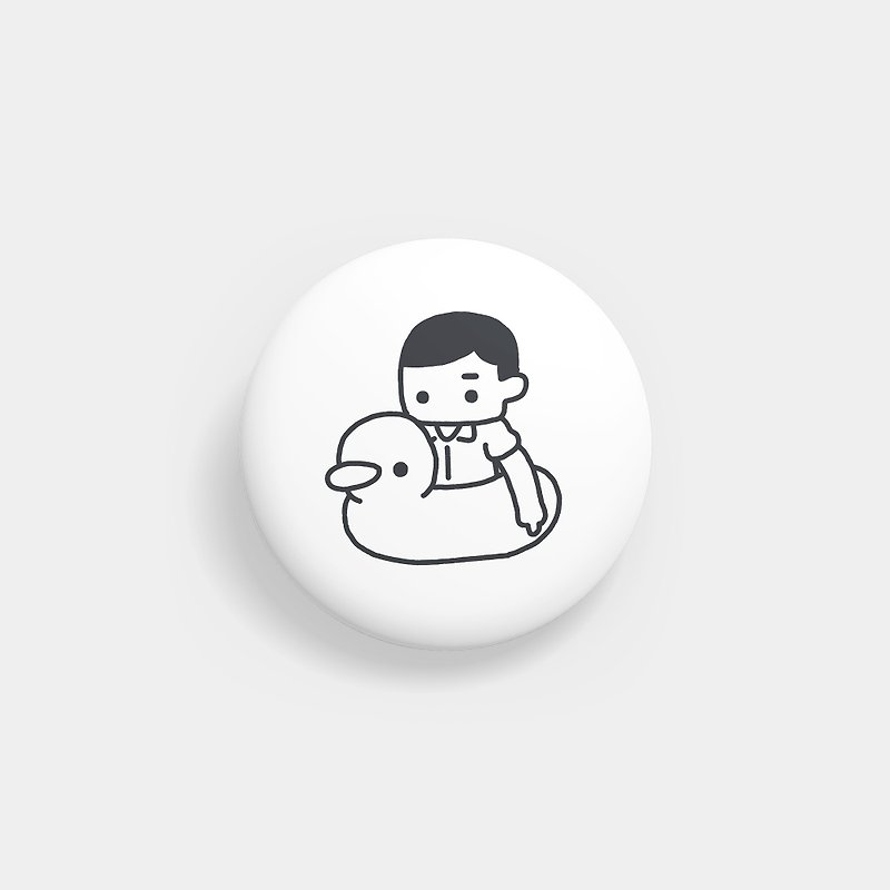duck | badge - Badges & Pins - Plastic 