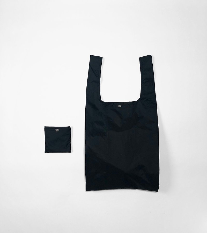 U3 三號環保購物袋 / 墨黑 - 手提包/手提袋 - 聚酯纖維 黑色