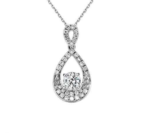 Juno Jewelry 嘉龍珠寶 GIA鑽石項鍊 50分南非鑽石 18K K750 附贈925純銀項鍊
