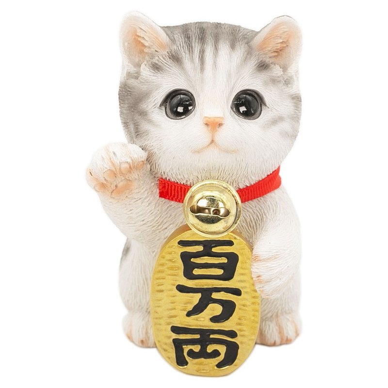 デバリエ 招き猫 猫 置物 商売繁盛 厄除け 病除け 開運 金運アップ 福を招く 玄関 飲食店 開店祝い 誕生日 記念日 クリスマス 新年 雑貨 cb039w - 擺飾/家飾品 - 樹脂 紅色