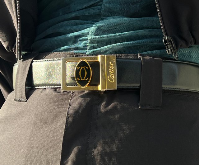 Vintage cartier outlet belt