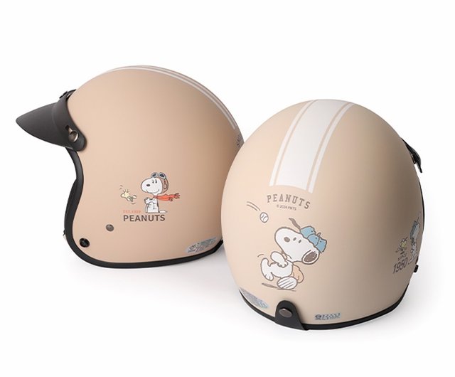 ピーナッツ スヌーピー ヘルメット - スヌーピー 3/4 ハーフ