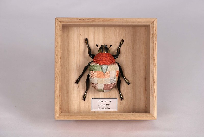 insectum/ハナムグリ/木目込人形 - 裝飾/擺設  - 銅/黃銅 