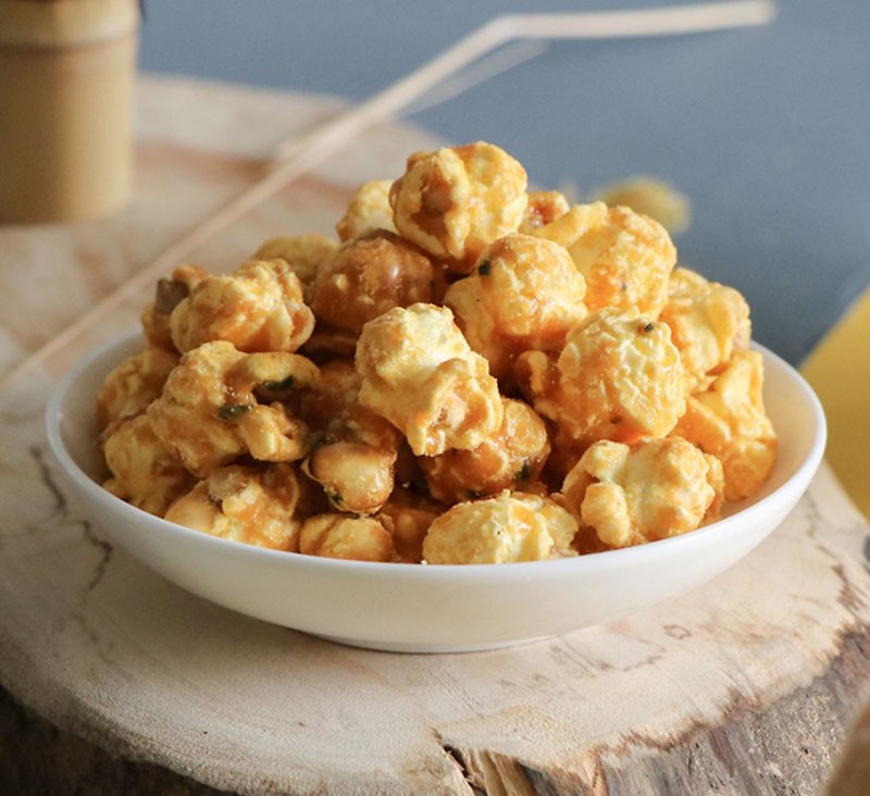 [Chun Hao Xin] Salted Egg Yolk Popcorn - Snacks - Fresh Ingredients Yellow