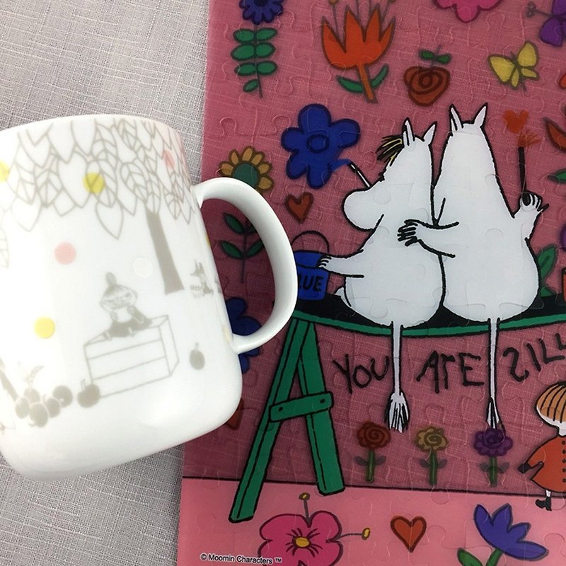 MOOMIN 噜噜米-memory series mug (small point) - แก้วมัค/แก้วกาแฟ - ดินเผา 