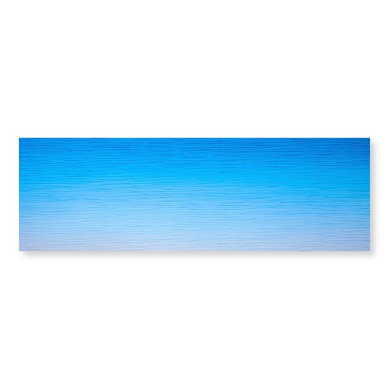 【Blue sky】abstract painting - blue, gradation, texture art - Posters - Acrylic Blue