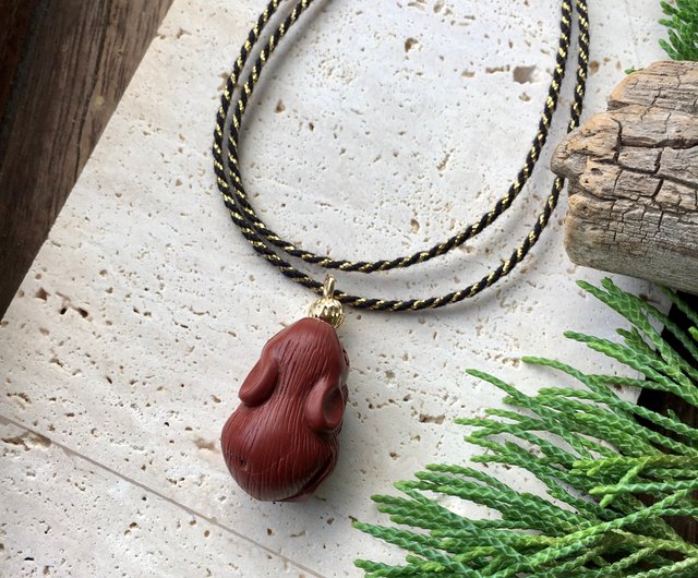 Jade on sale rat pendant