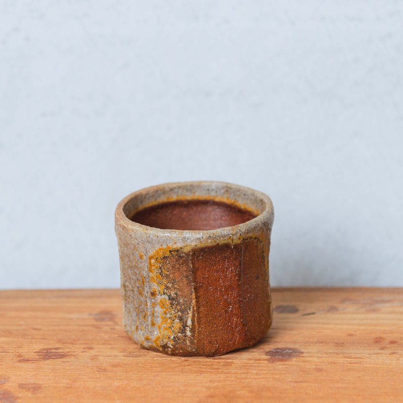 手工陶杯 ( AJ-125 ) - 茶壺/茶杯/茶具 - 陶 橘色
