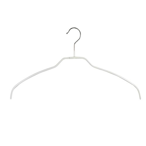 MAWA輕奢衣家 【德國MAWA】時尚簡約止滑無痕衣架42cm(白色/20入)