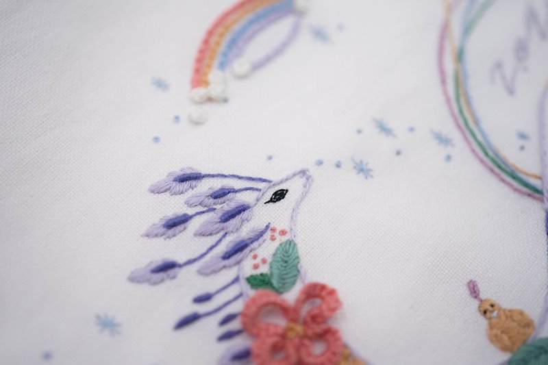 2024 handmade embroidery calendar - ปฏิทิน - ผ้าฝ้าย/ผ้าลินิน หลากหลายสี