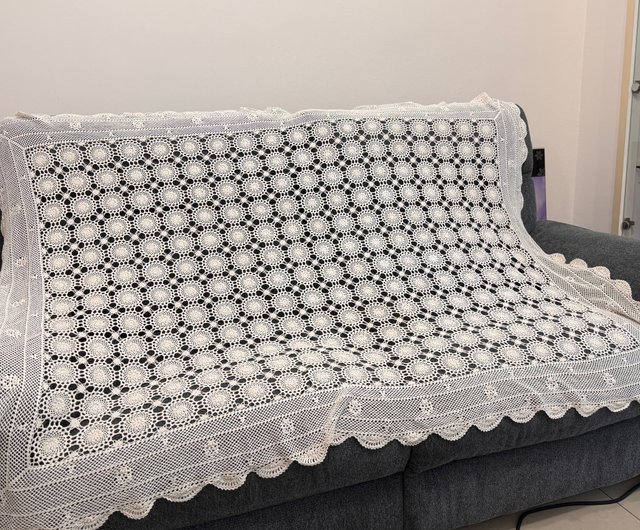 レース テーブルクロス 特大 特大レーステーブルクロス ポワンド