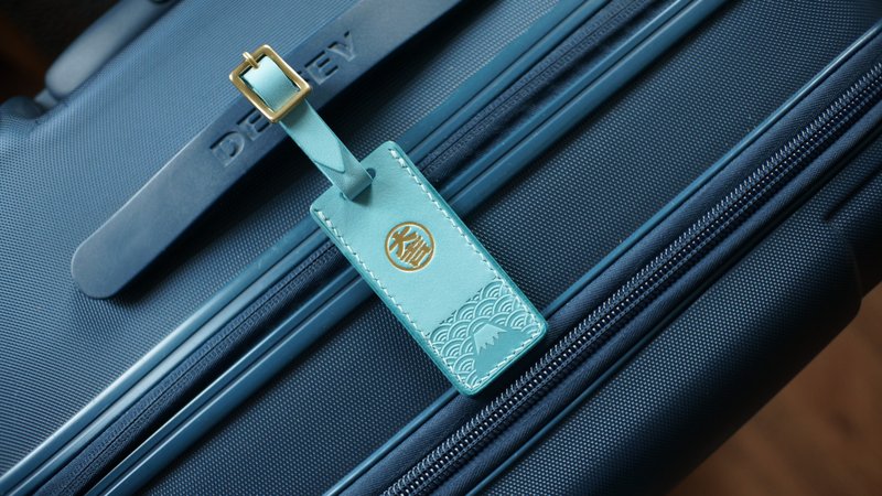 大吉縁起物レザーラゲッジタグ - ラゲッジタグ・ネームタグ - 革 多色