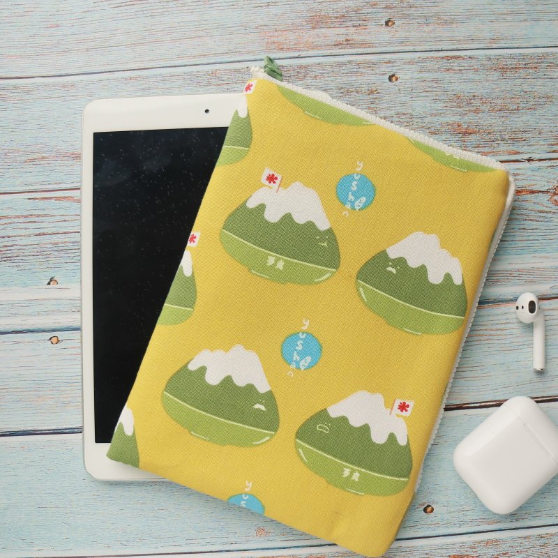 7-inch E-reader Pouch (Reader Sleeve) L-shaped Zipper Bag for E-reader Protection - パソコンバック・PCケース - コットン・麻 