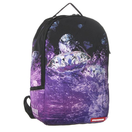 purple sprayground backpack