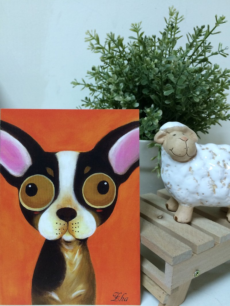 ✪ ✪ friends Chihuahua Postcards / Cards - Cards & Postcards - Paper 