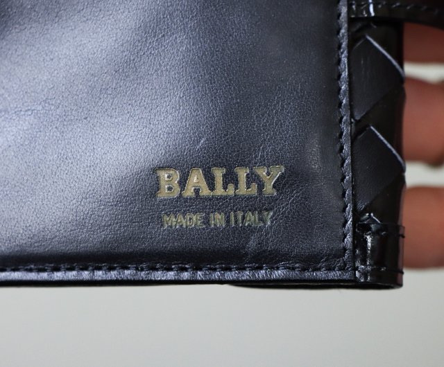 Bally wallet discount made in italy