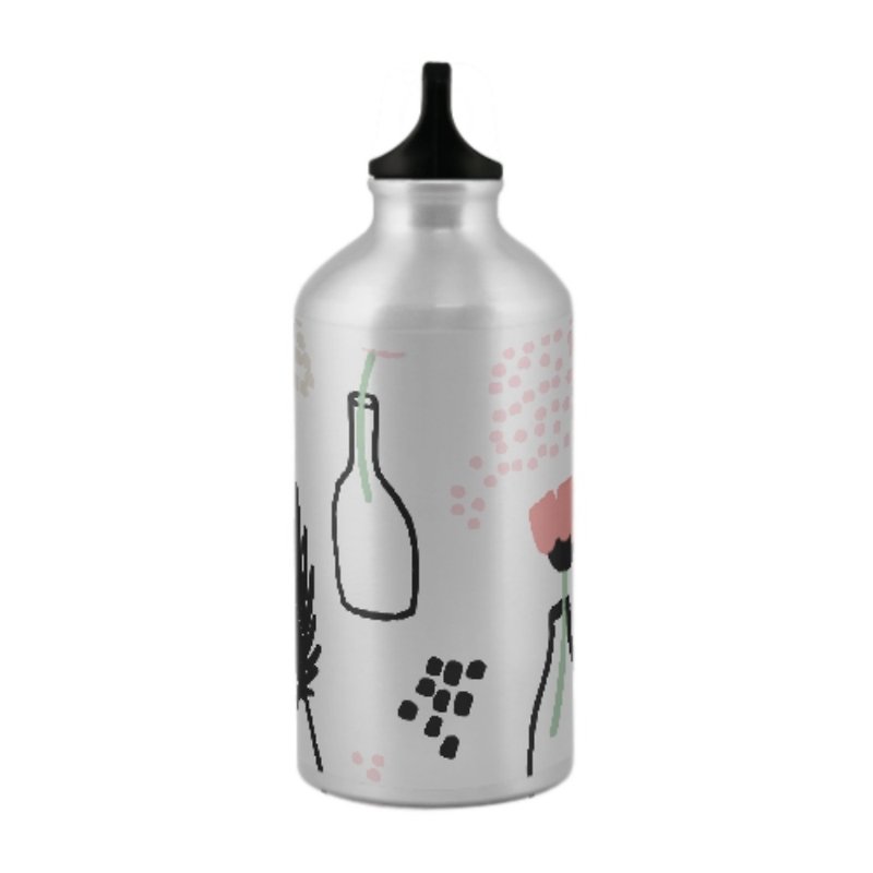 Silver Sports Water Bottle - กระติกน้ำ - สแตนเลส 