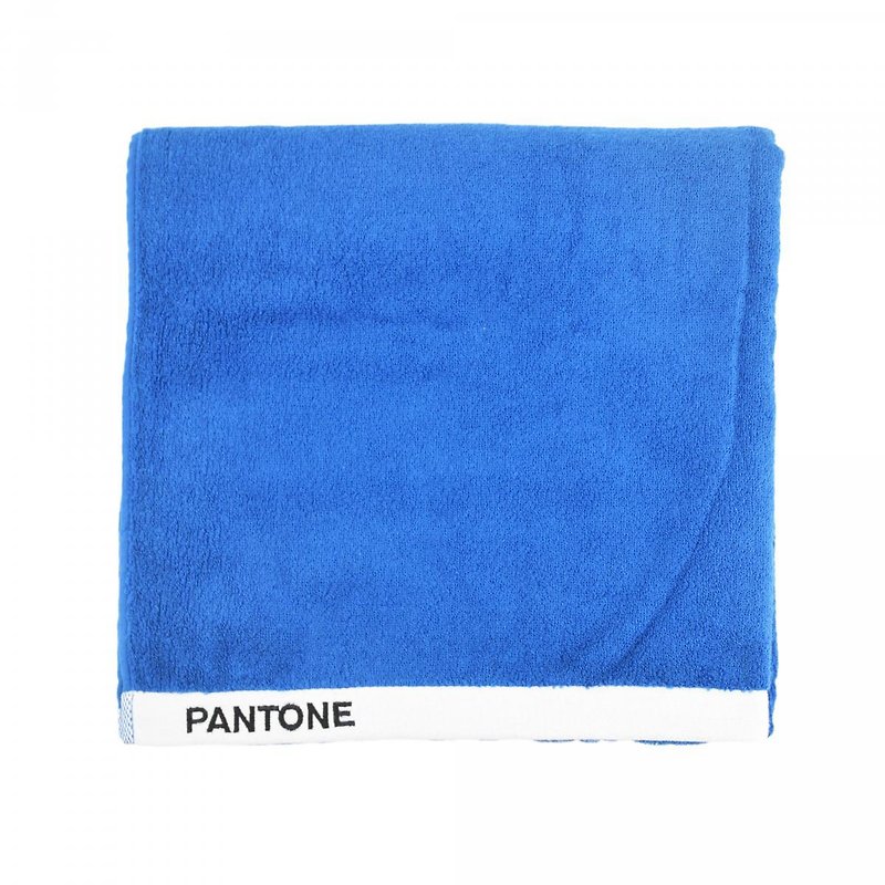 PANTONE - 100% Premium Cotton Plain Color Towel - Bath (2020B) - ผ้าขนหนู - ผ้าฝ้าย/ผ้าลินิน สีน้ำเงิน