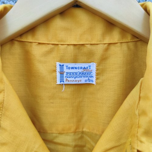 トップス no wash 50s vintage penny's town craft no wash 50s vintage penny's town craft