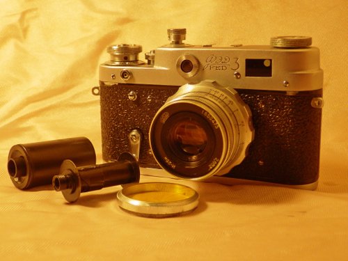 FED 3 レンジファインダーカメラ FED-3