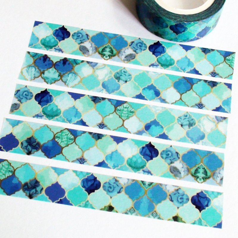 Masking Tape Moroccan Tile - Washi Tape - Paper 