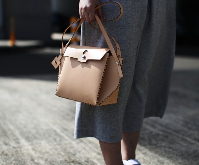 Miss M Diy本革ショルダーバッグ サッチェルバッグ Diyパッケージ ショップ Studio Smoll 革細工 Pinkoi