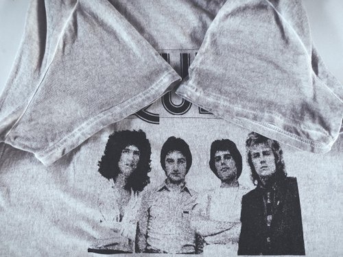 クイーンTシャツ、オン・ツアー'79ドイツ、XLサイズ、ホリデー