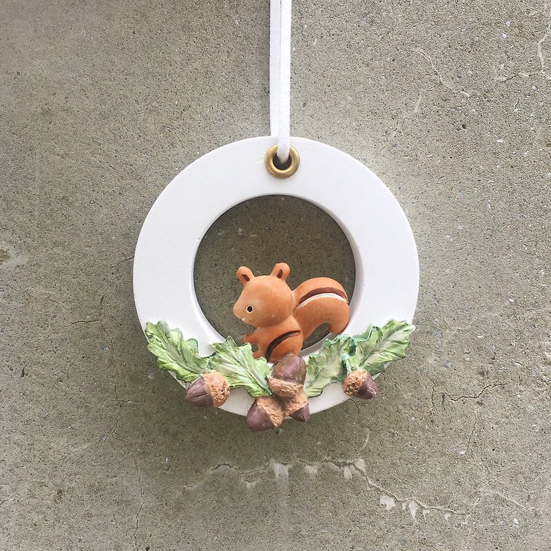 Little squirrel diffused Stone-can be hung - Fragrances - Other Materials Multicolor