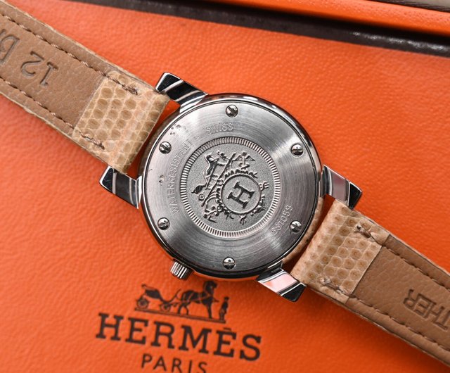 廃盤アンティーク時計 エルメス キャリック 中古 メンズ