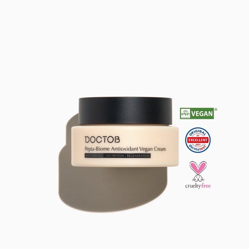 Pepta-biome Edelweiss Age-Defying Firming Cream - DOCTOB Korean Vegan Skincare Brand - โลชั่น - วัสดุอื่นๆ 