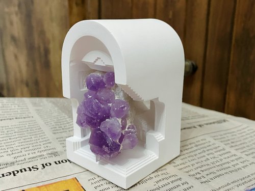 Pine St. Jewelry 松樹街輕奢珠寶 能量擺件 紫水晶 原礦 晶簇 原石 羅馬神話擴香招財消磁