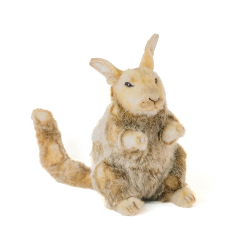 Hansa 8144 - Mountain velvet rat 32 cm tall - Stuffed Dolls & Figurines - Eco-Friendly Materials Khaki