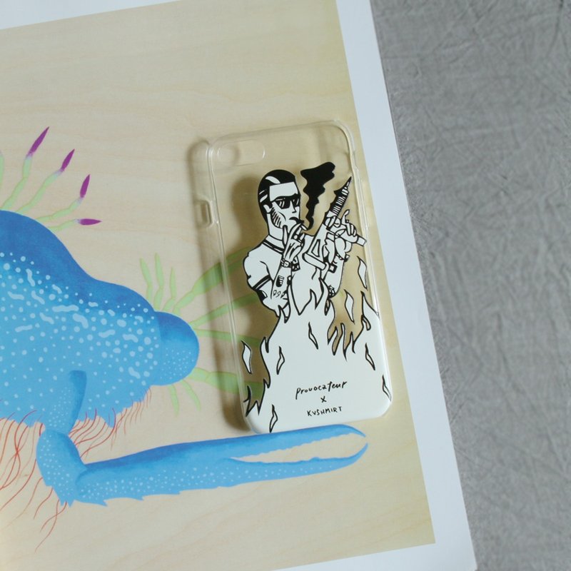 煽動者x西班牙刺青師 阿尼基 iPhone 手機殼 - 手機殼/手機套 - 塑膠 透明