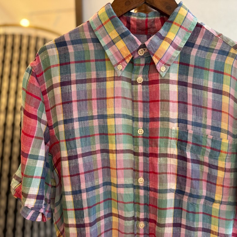 Ralph Lauren checkered shirt - เสื้อเชิ้ตผู้หญิง - ไฟเบอร์อื่นๆ หลากหลายสี