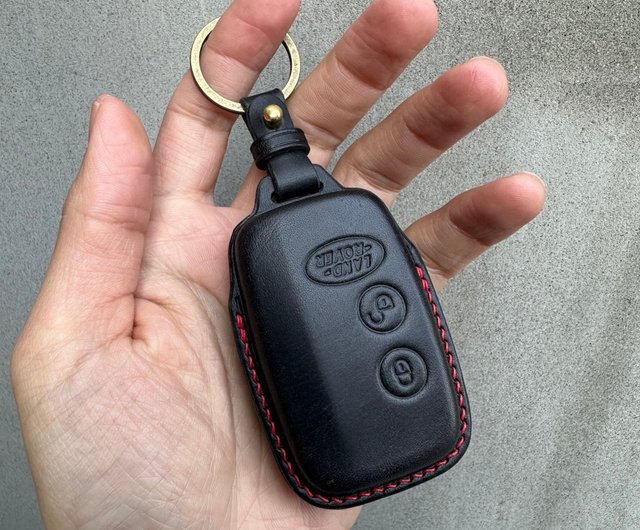 Leather car key case, car key cover - Shop Shao Leather Keychains - Pinkoi