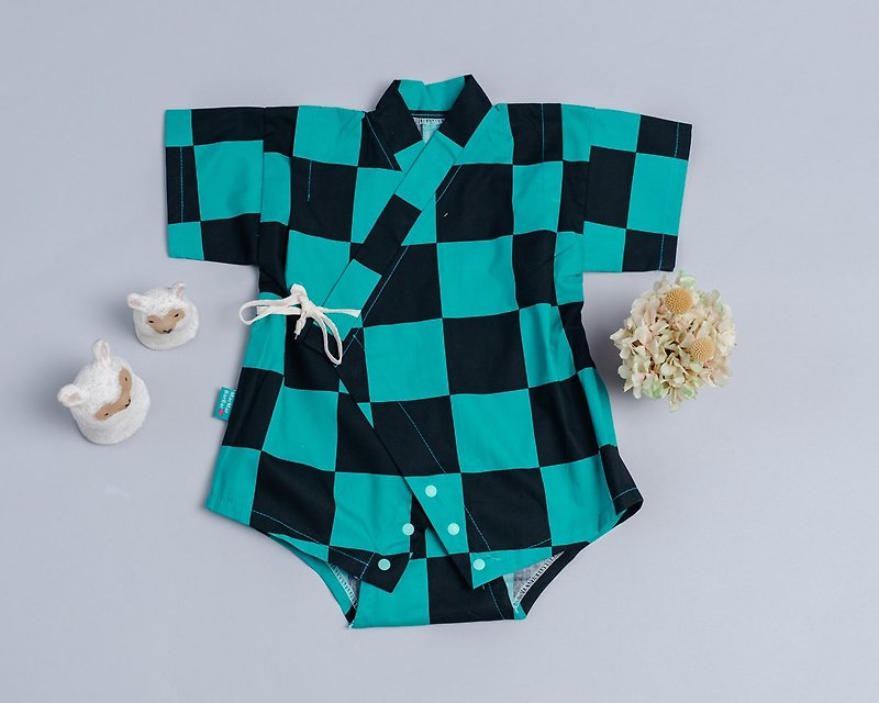 Pack fart Jinping-Zhefeng 1 (shorts can be customized separately) Infant baby onesies and kimono gift box new - Onesies - Cotton & Hemp Green