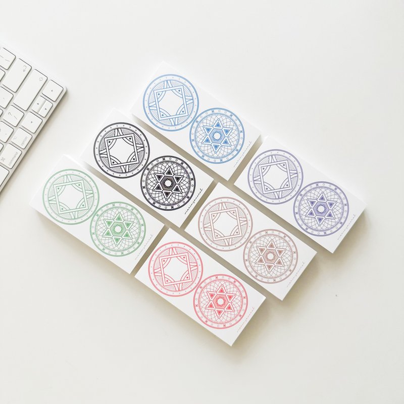 Starry dream frame scrapbook paper notepads paper - 便條紙/便利貼 - 紙 