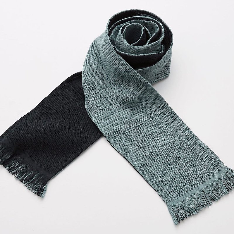棉．麻 圍巾/披肩 多色 - 【Miyazaki】日本今治雙色圍巾| 新色上市| 質感包裝 | 百搭配件