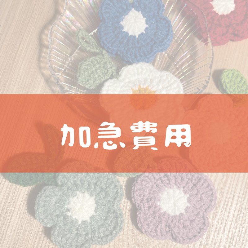 想想速遞 鉤織加急費用 請依設計師報價下單 - 吊飾/掛飾 - 棉．麻 多色
