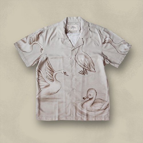 Tales and Wonders The Ugly Duckling Bowling Shirt Selv