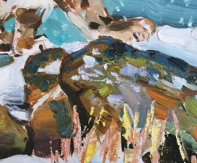 ユキヒョウ 絵画 オリジナルアート キャンバス絵画 動物アート