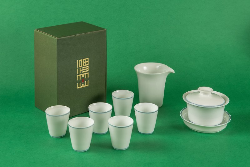 Yunyun Yipin [Exquisite Dehua White Porcelain Tea Cups with Six Inputs]