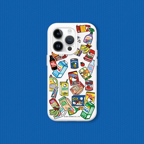 犀牛盾RHINOSHIELD SolidSuit經典背蓋手機殼∣Hello Kitty/Sticker-Supermarket