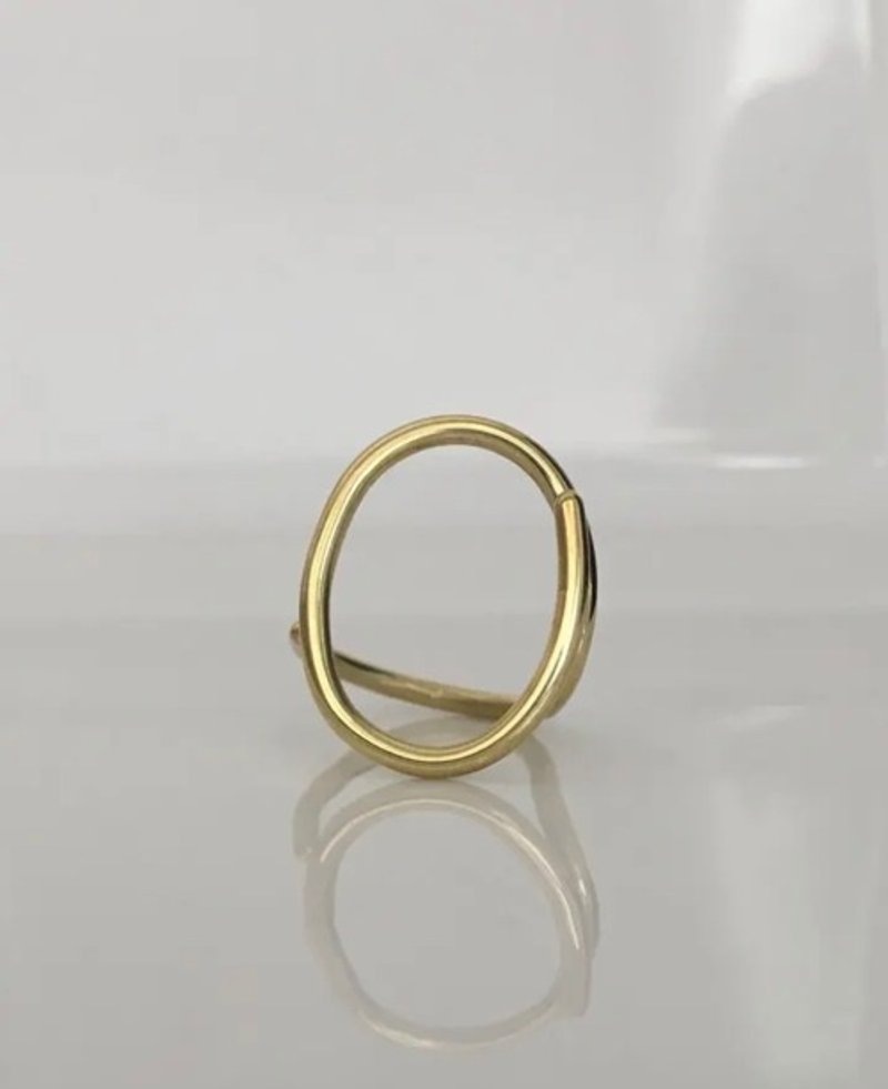 真鍮リング「Zero」 - 戒指 - 其他金屬 