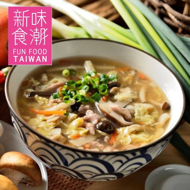 First sight of mushrooms-big braised noodle soup【2022 New Taste Food Trend Award】 - เครื่องปรุงรสสำเร็จรูป - พลาสติก สีเขียว